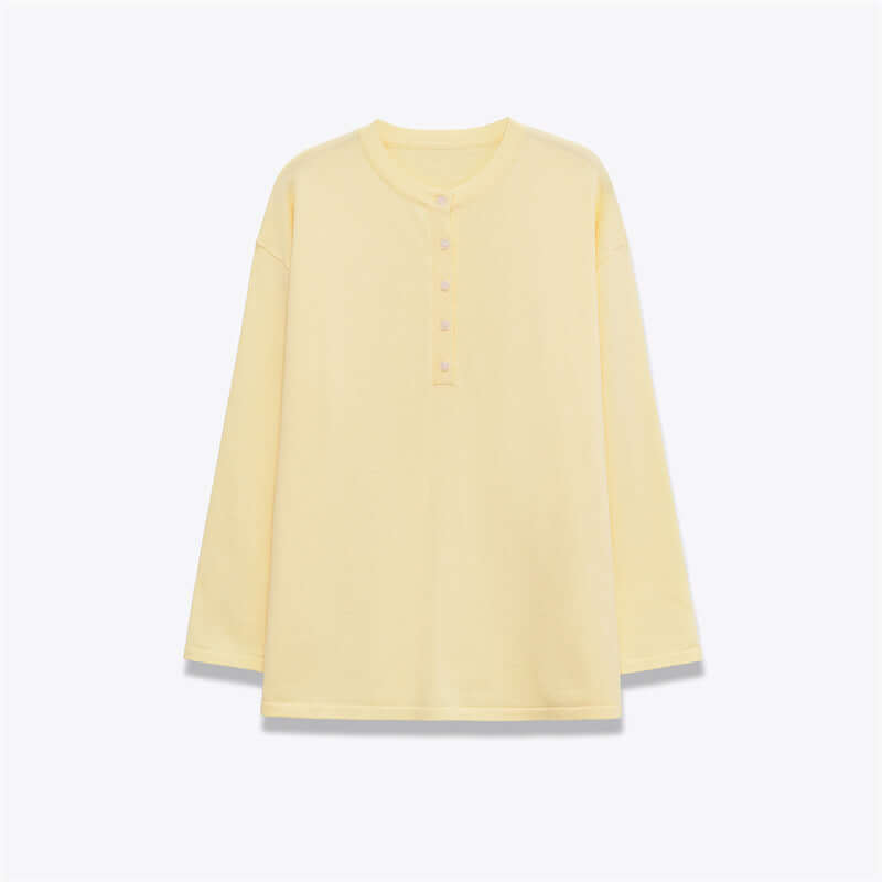 DROPPZZA Women’s V-neck Knit Cardigan Top