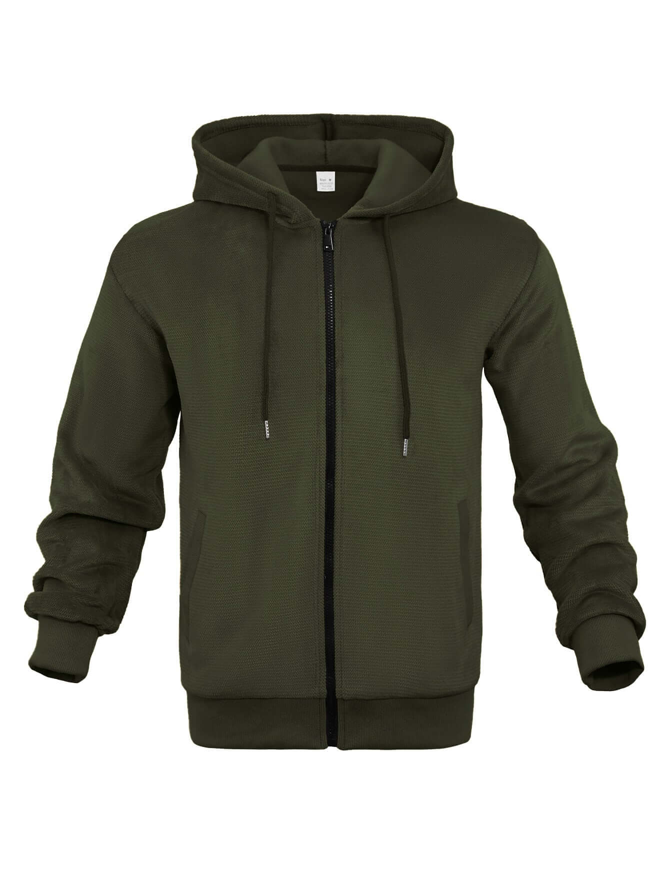 DROPPZZA Men’s Zippered Hoodie