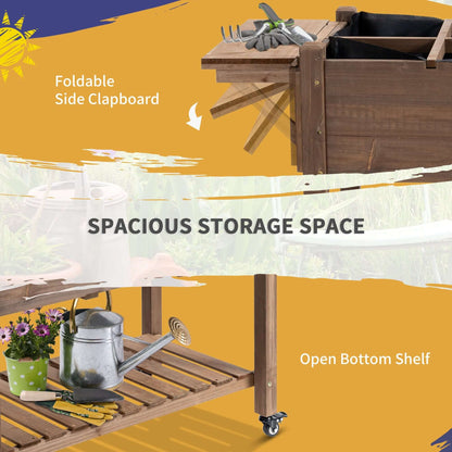 DROPPZZA Outdoor Garden Planter Box