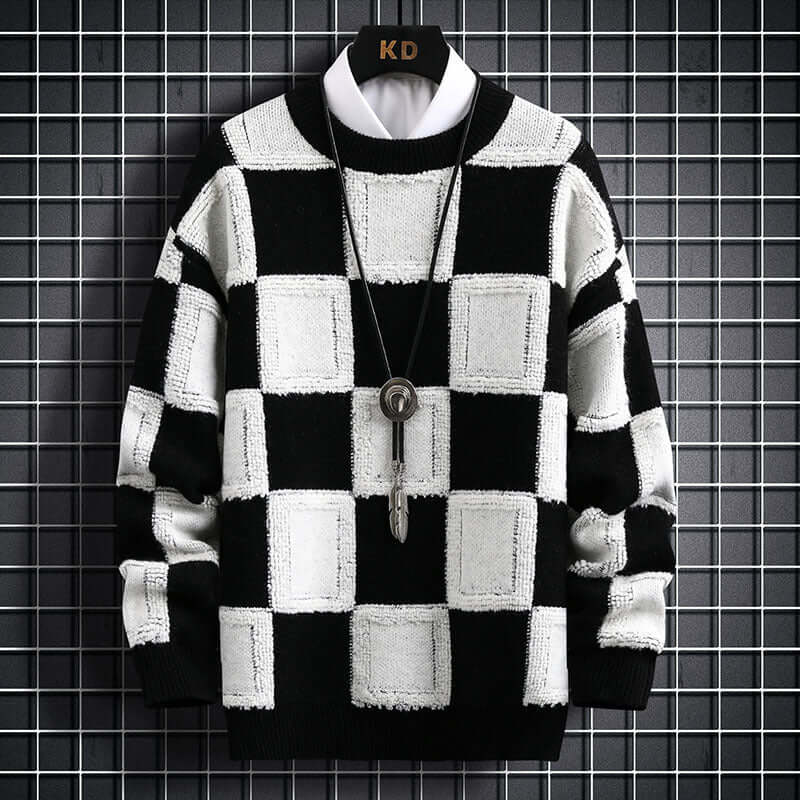 DROPPZZA Slim-Fit Knitted Sweater