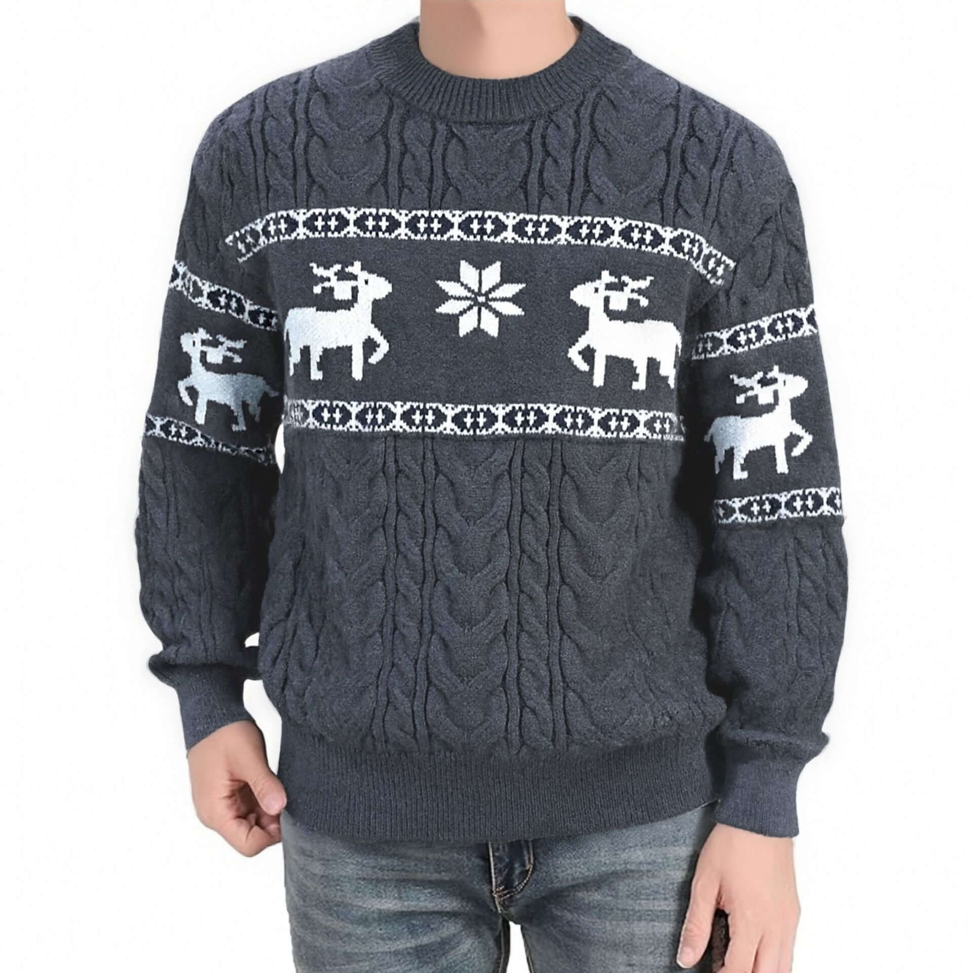 DROPPZZA Men’s Knit Sweater