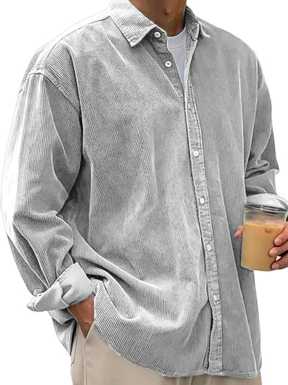 DROPPZZA Men’s Thick Shirt Jacket