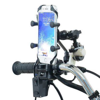 DROPPZZA Aluminum Bike Phone Bracket