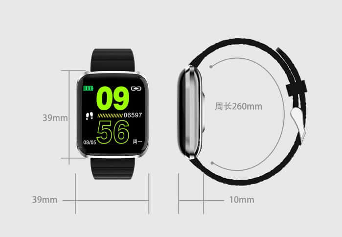 DROPPZZA GPS Sport Smartwatch