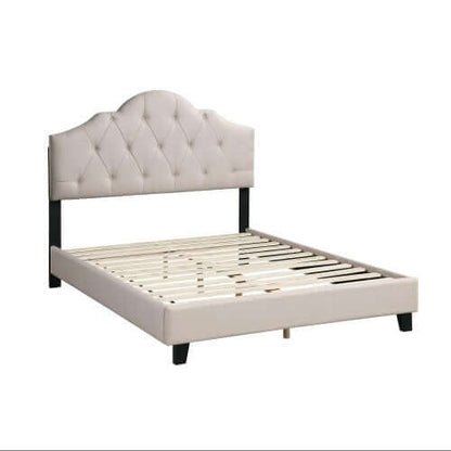 DROPPZZA Contemporary Tufted Queen Bedframe