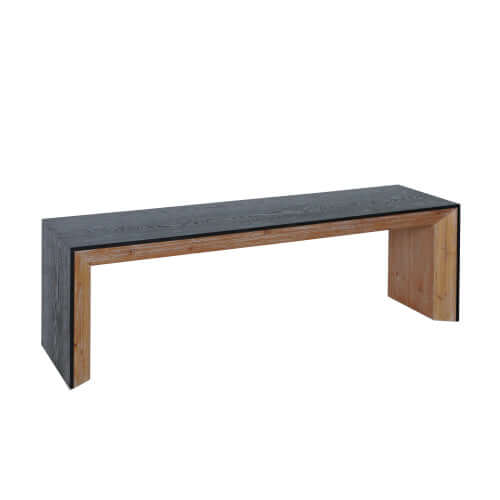 DROPPZZA Multi-coloured Wooden Dining Bench