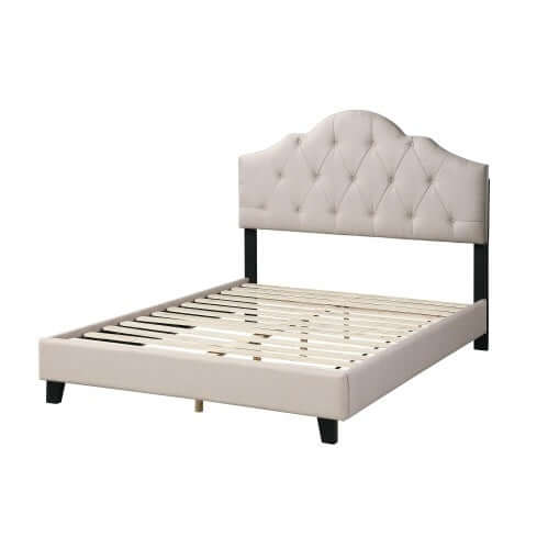 DROPPZZA Contemporary Tufted Queen Bedframe