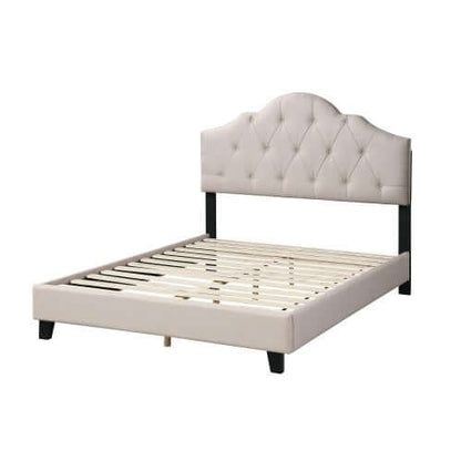 DROPPZZA Contemporary Tufted Queen Bedframe