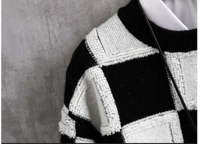 DROPPZZA Slim-Fit Knitted Sweater