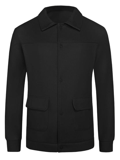DROPPZZA Casual Wool Jacket
