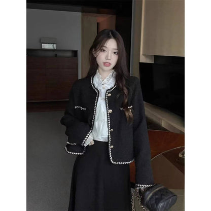 DROPPZZA Women’s Fashionable High-End Temperament Coat