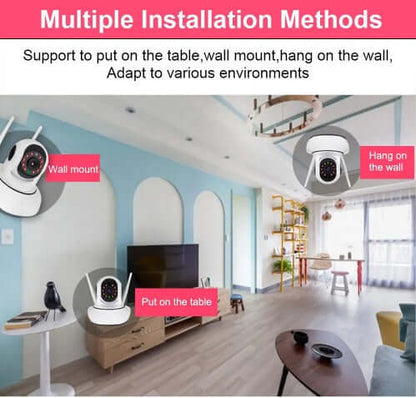 DROPPZZA Smart Home WiFi Security Camera