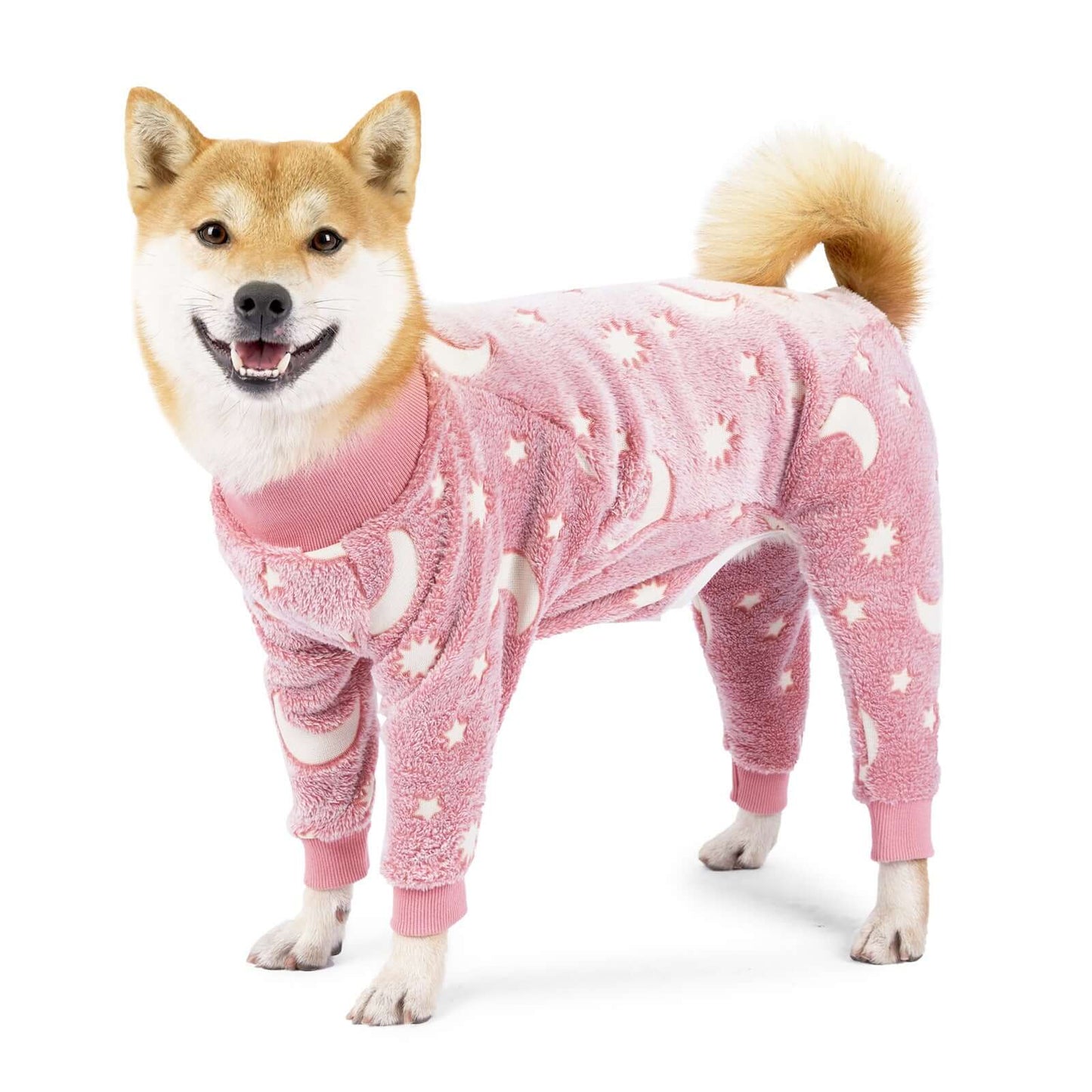 DROPPZZA Cozy Winter Dog Pajamas Pet Clothing