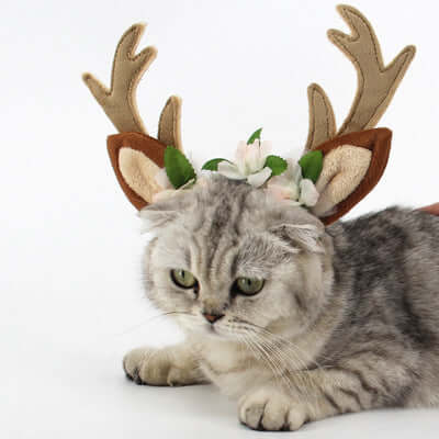 DROPPZZA Pet Christmas Hat for Cats and Dogs