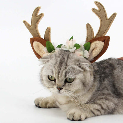 DROPPZZA Pet Christmas Hat for Cats and Dogs