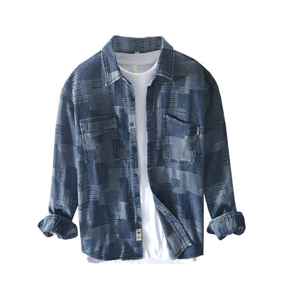 DROPPZZA Men’s Casual Shirt Coat