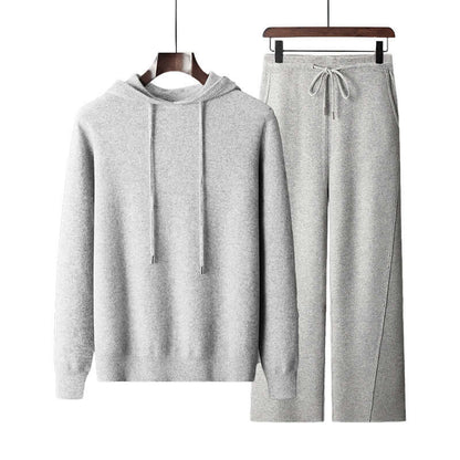 DROPPZZA Men’s Wool Two-Piece Set