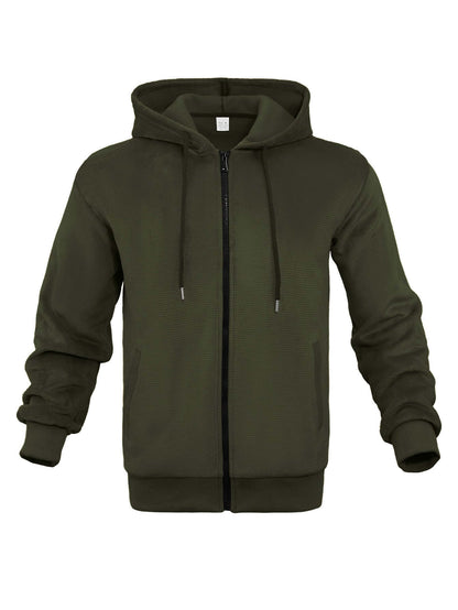 DROPPZZA Men’s Zippered Hoodie