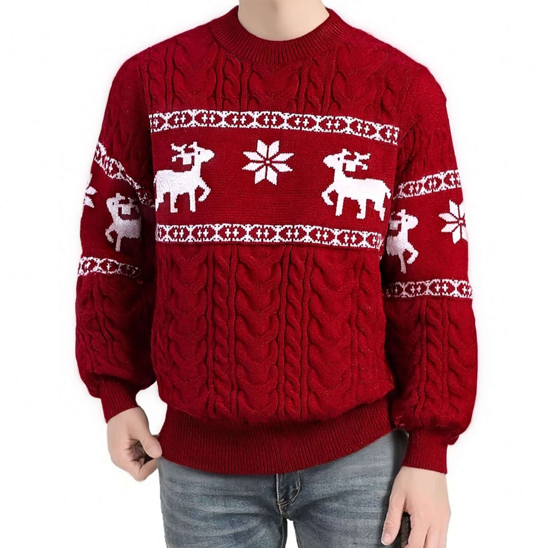 DROPPZZA Men’s Knit Sweater
