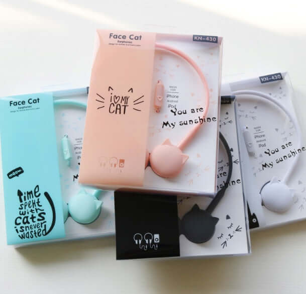 DROPPZZA Cat Stereo Earphones