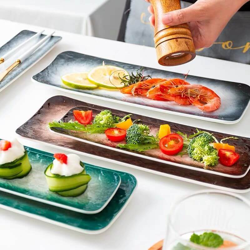 DROPPZZA Nordic Ceramic Creative Plate