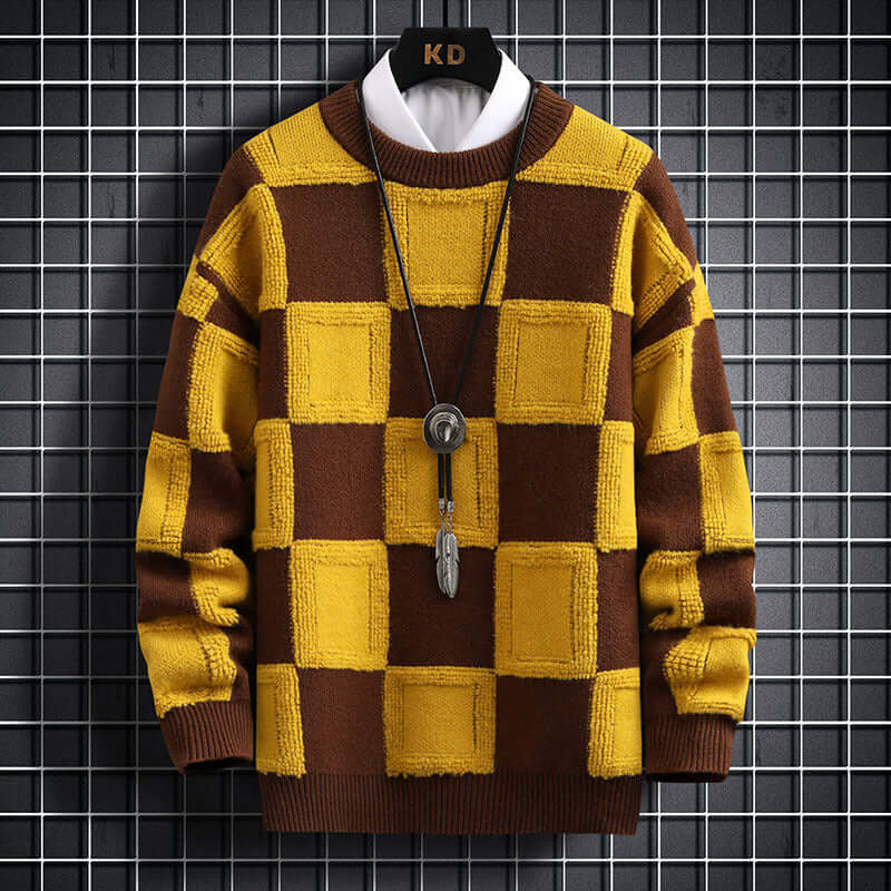 DROPPZZA Slim-Fit Knitted Sweater