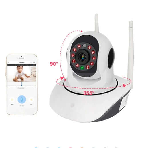 DROPPZZA Smart Home WiFi Security Camera