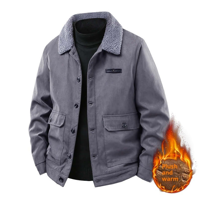 DROPPZZA Men’s Winter Cotton Coat