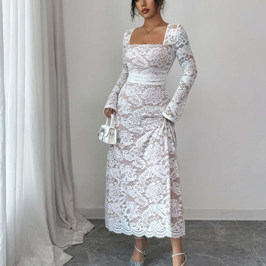 DROPPZZA High-End European Lace Dress