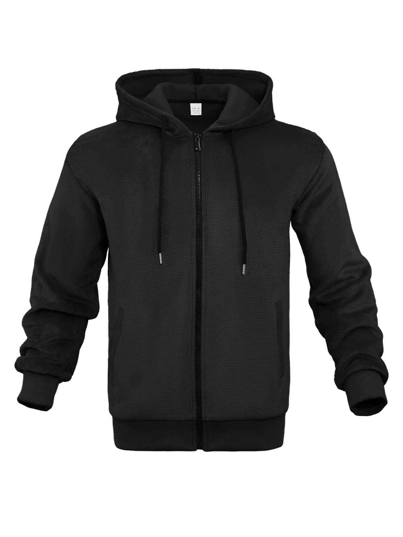 DROPPZZA Men’s Zippered Hoodie