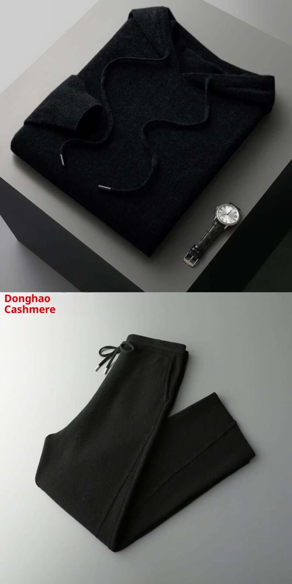 DROPPZZA Men’s Wool Two-Piece Set