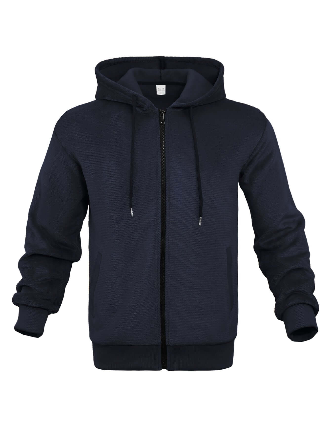 DROPPZZA Men’s Zippered Hoodie