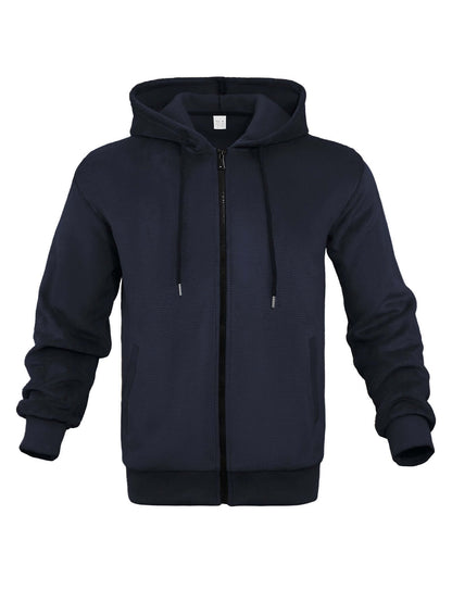 DROPPZZA Men’s Zippered Hoodie