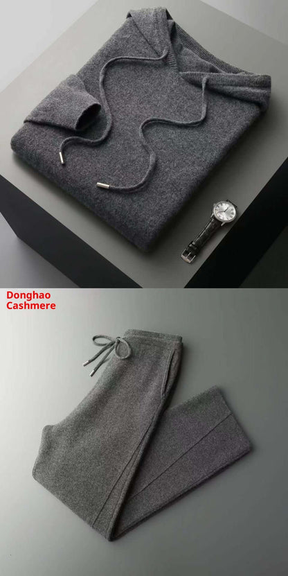 DROPPZZA Men’s Wool Two-Piece Set