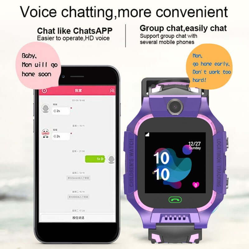 DROPPZZA Kids Smart Watch
