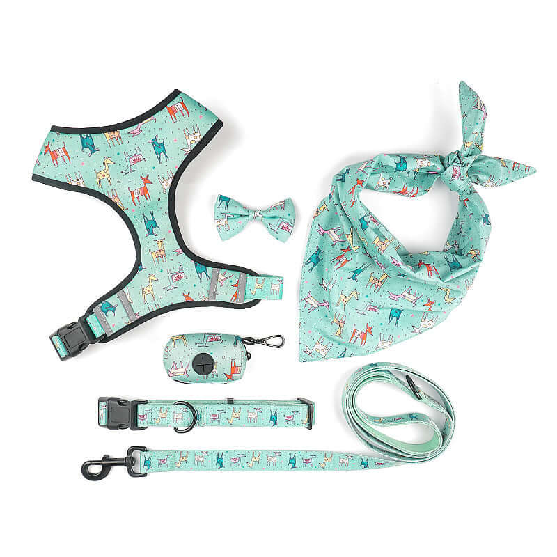 DROPPZZA Dog Bow Leash Harness Accessory