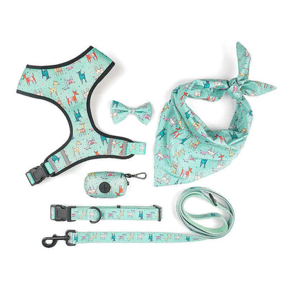DROPPZZA Dog Bow Leash Harness Accessory