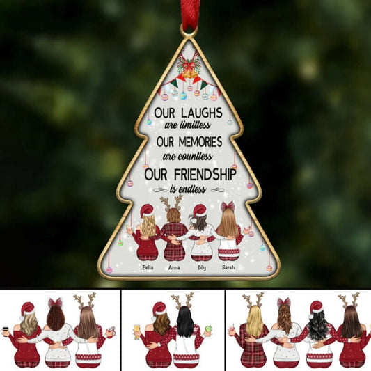 DROPPZZA Personalized Christmas Decorations Hang Creative Christma