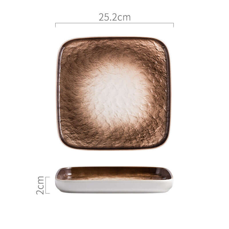 DROPPZZA Nordic Ceramic Creative Plate