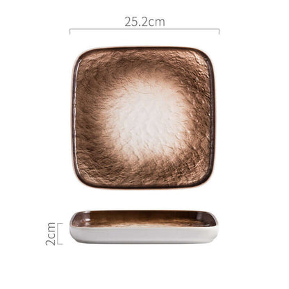 DROPPZZA Nordic Ceramic Creative Plate