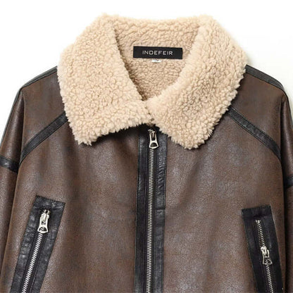 DROPPZZA Women’s Reversible Street Style Short Jacket