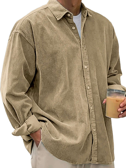 DROPPZZA Men’s Thick Shirt Jacket