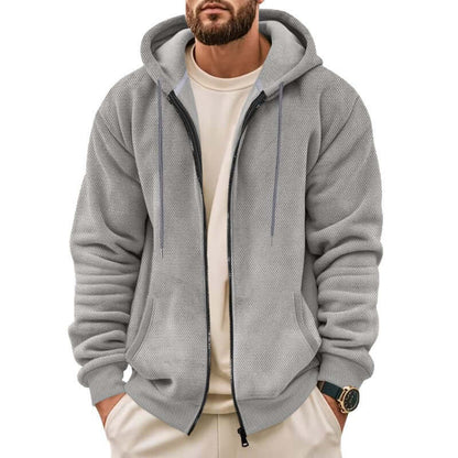 DROPPZZA Men’s Zippered Hoodie