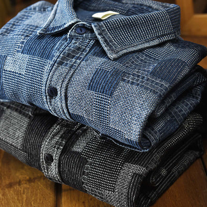 DROPPZZA Men’s Casual Shirt Coat