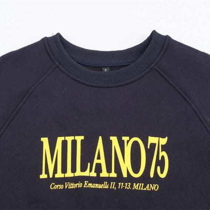 DROPPZZA Women’s Round Neck Printed Sweatshirt