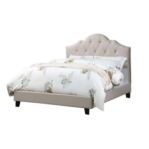 DROPPZZA Contemporary Tufted Queen Bedframe