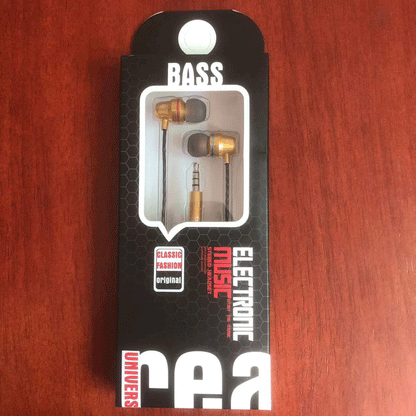 DROPPZZA Premium Wired Earphones