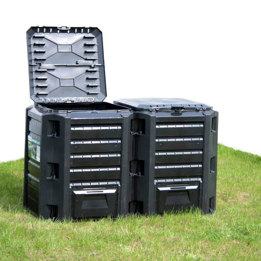 DROPPZZA Outdoor Garden Compost Bin 380L & 800L