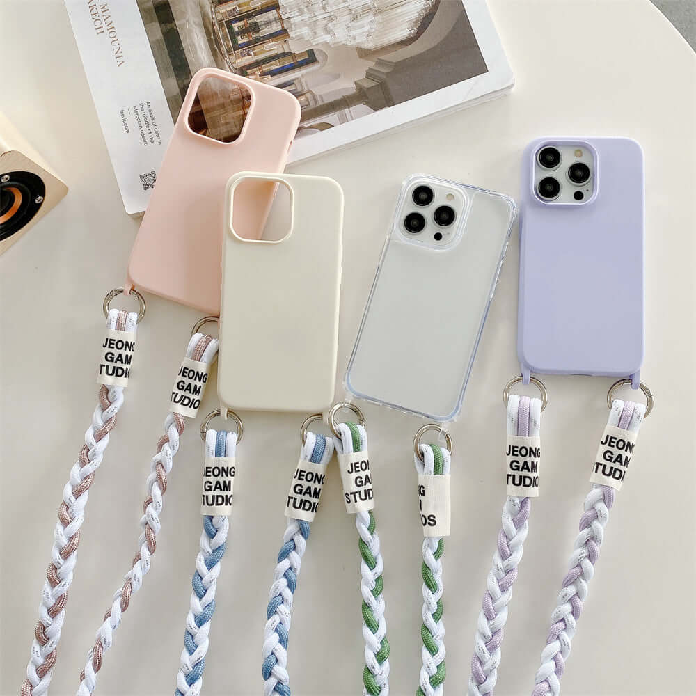 DROPPZZA Cross-body Woven Lanyard for Phone Cases