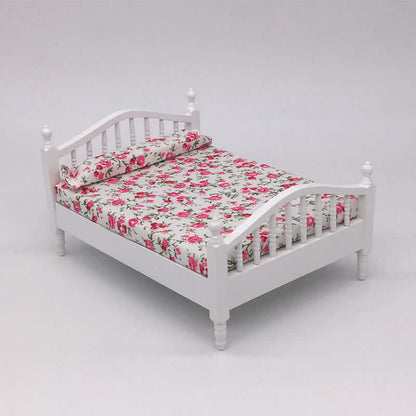 DROPPZZA Floral Bed Linen Mini Furniture Set